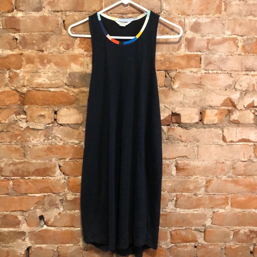 Splendid x Margherita Blue Embroidered Dress